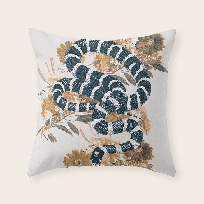 SNAKE Throw Pillow Gallery Image 6