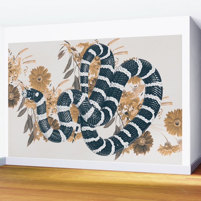SNAKE Wall Mural Gallery Image 2