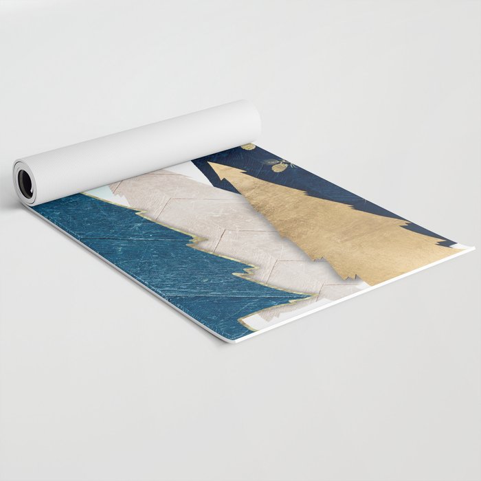 Winter Trees Yoga Mat Gallery Image 2