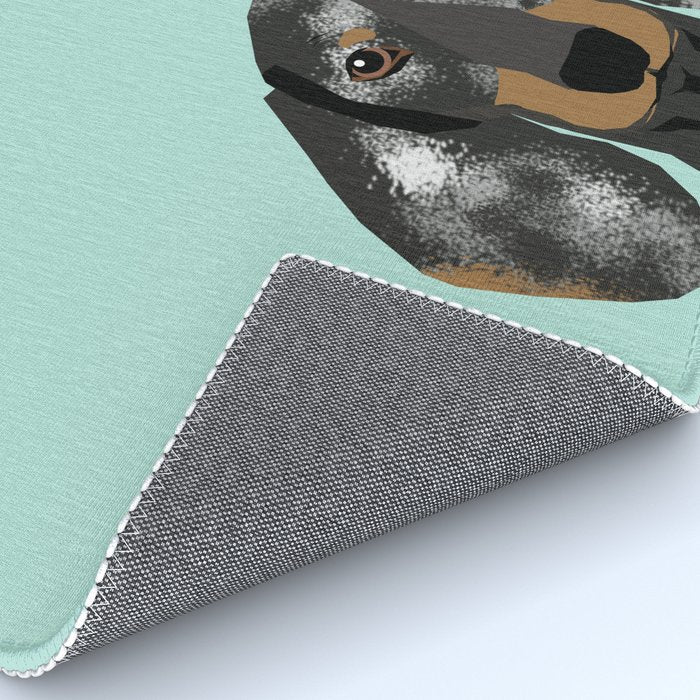 Doxie Dachshund merle dapple dog cute must have dog accessories dog gifts cute doxies dachshunds des Rug Gallery Image 4