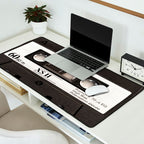Cassette Tape Black And White #decor #society6 #buyart Desk Mat Gallery Image 2