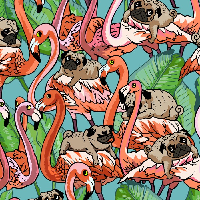Flamingo Party Coffee Mug Gallery Image 2