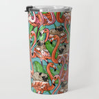Flamingo Party Travel Mug Gallery Image 3