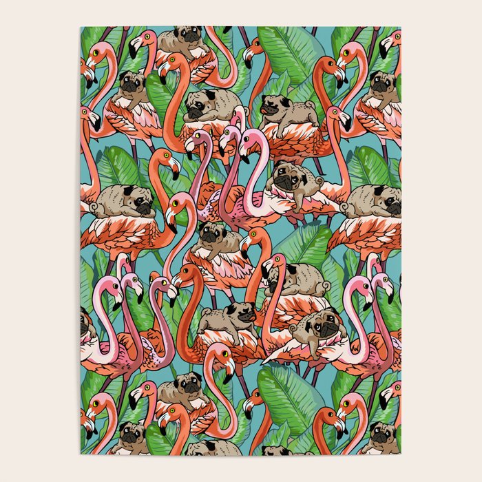 Flamingo Party Poster Gallery Image 4