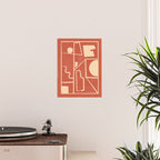Modern Abstract Minimal Shapes 39/3 Poster Gallery Image 2