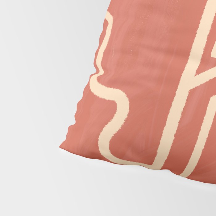 Modern Abstract Minimal Shapes 39/3 Pillow Sham Gallery Image 4
