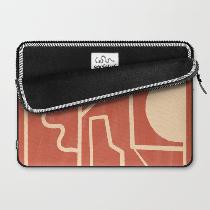 Modern Abstract Minimal Shapes 39/3 Laptop Sleeve Gallery Image 2