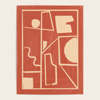 Modern Abstract Minimal Shapes 39/3 Poster Gallery Image 4