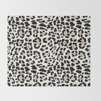 Snow Leopard Faux Throw Blanket Gallery Image 2