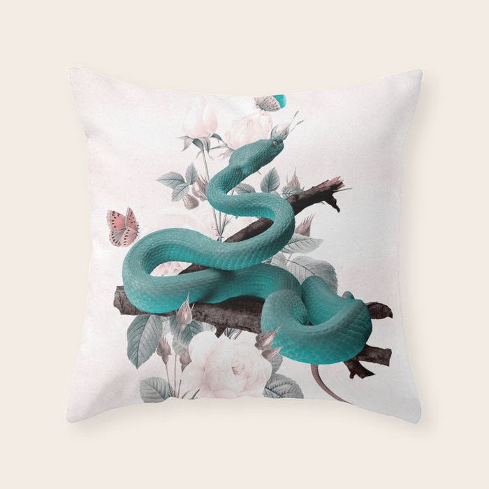 SNAKE 2 Throw Pillow Gallery Image 6
