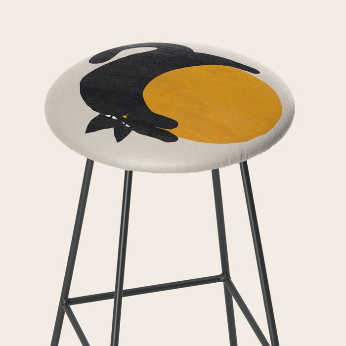 Cat with ball Stool Gallery Image 2