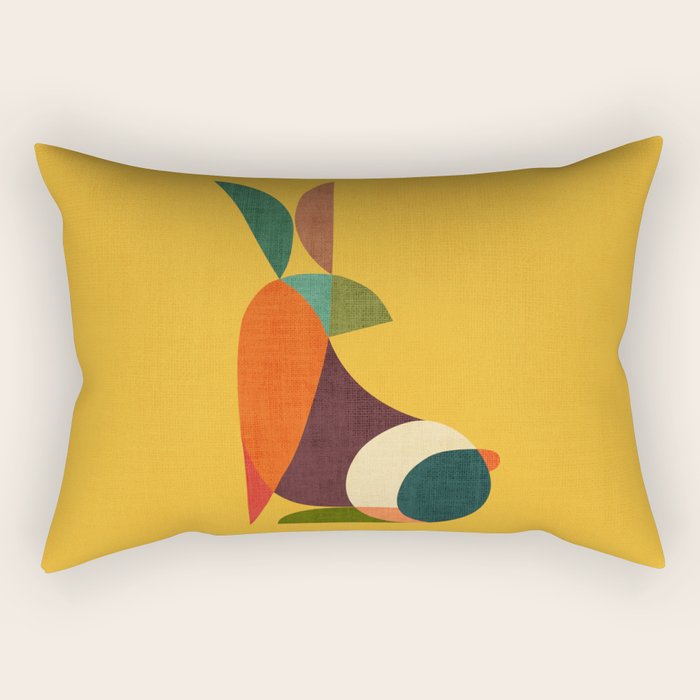 Rabbit Rectangular Pillow Gallery Image 1