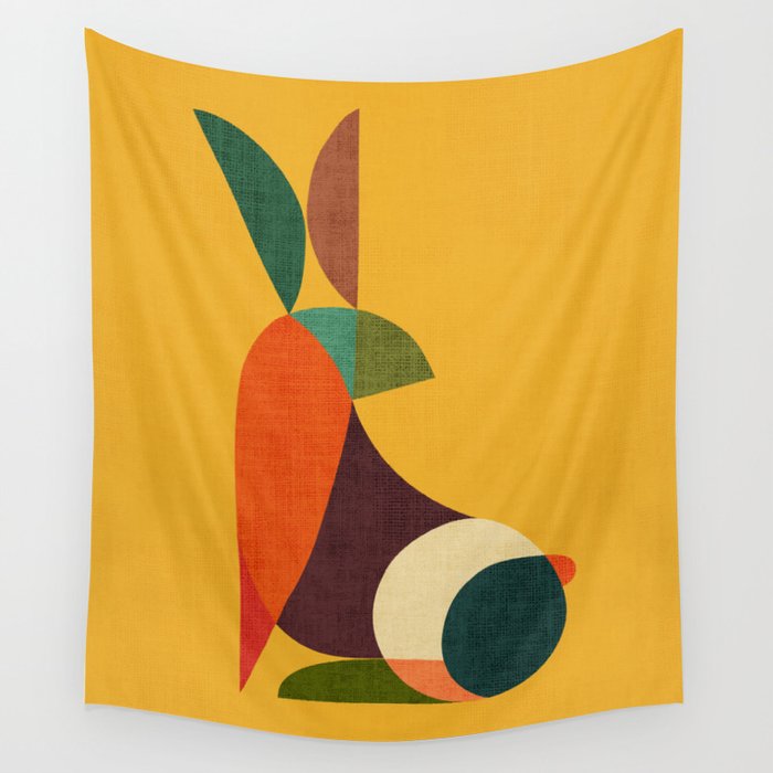 Rabbit Wall Tapestry Gallery Image 4