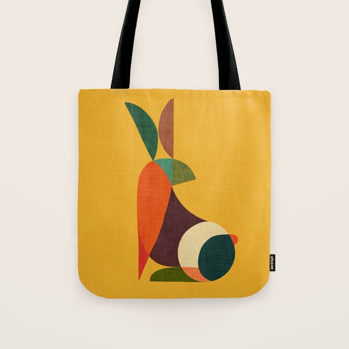 Rabbit Tote Bag Gallery Image 1