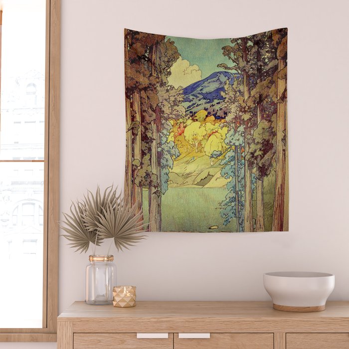 Returning to Hoyi Wall Tapestry Gallery Image 2
