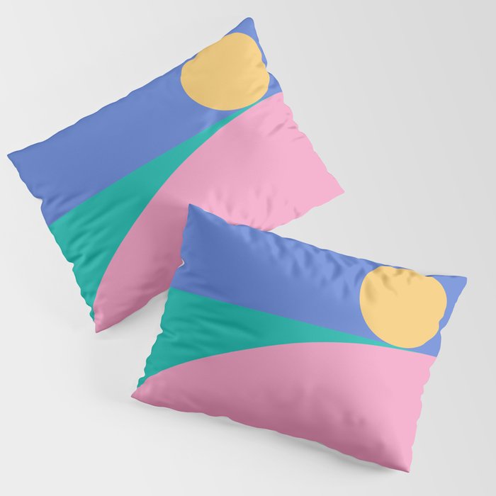 Simplistic Landscape XIX Pillow Sham Gallery Image 1
