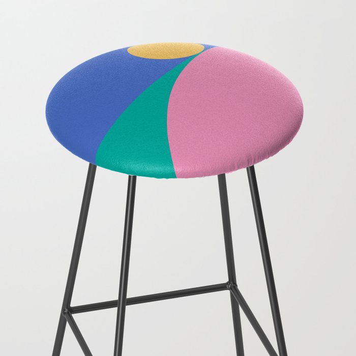 Simplistic Landscape XIX Stool Gallery Image 2