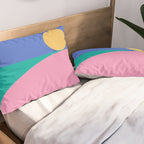 Simplistic Landscape XIX Pillow Sham Gallery Image 2