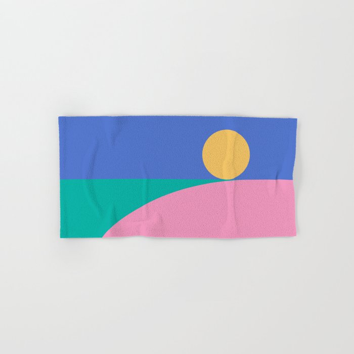 Simplistic Landscape XIX Bath Towel Gallery Image 1