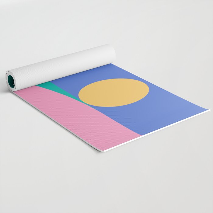 Simplistic Landscape XIX Yoga Mat Gallery Image 2