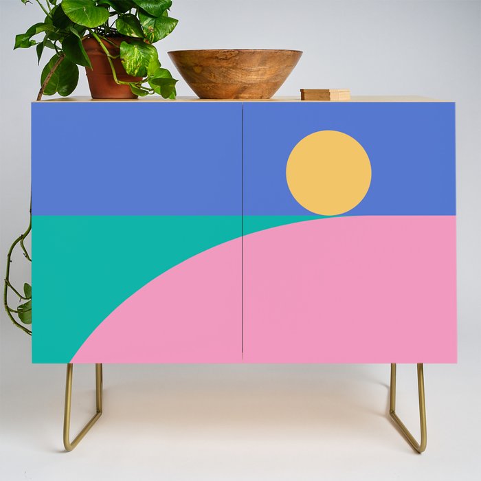 Simplistic Landscape XIX Credenza Gallery Image 1