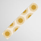 Boho Summer Sun Pattern I Golden Table Runner Gallery Image 3