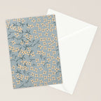 Seamless pattern design with hand drawn flowers and floral elements Stationery Card Gallery Image 2