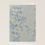 Seamless pattern design with hand drawn flowers and floral elements Stationery Card Gallery Image 2