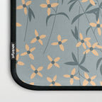 Seamless pattern design with hand drawn flowers and floral elements Laptop Sleeve Gallery Image 3