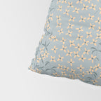 Seamless pattern design with hand drawn flowers and floral elements Pillow Sham Gallery Image 4