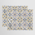 Modern circular nature tile B Placemat Gallery Image 1