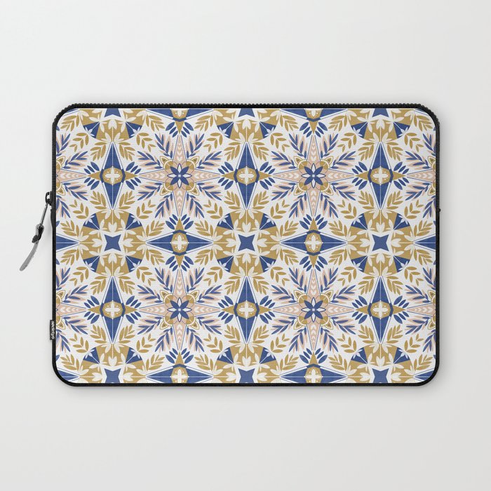 Modern circular nature tile B Laptop Sleeve Gallery Image 1