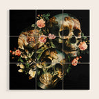 Skull  & Venus Wood Wall Art Gallery Image 1