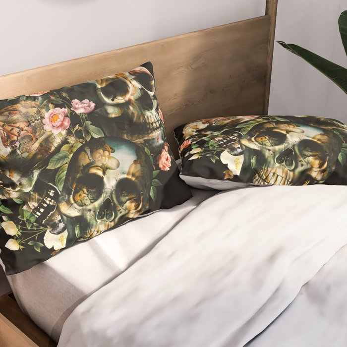 Skull  & Venus Pillow Sham Gallery Image 2