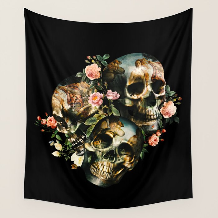 Skull  & Venus Wall Tapestry Gallery Image 4