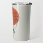 Cat Landscape 138: Hot Sun Balloon Travel Mug Gallery Image 2