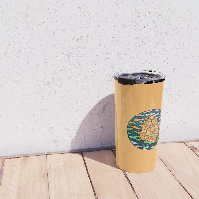 Leo Crystal Travel Mug Gallery Image 4