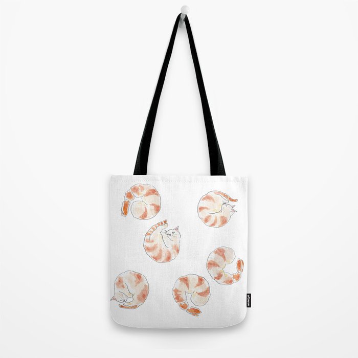 Ebinyanco -Shrimp Kitty- Tote Bag Gallery Image 2