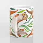 Five Otters - Green Seaweed Coffee Mug Gallery Image 4