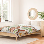 Five Otters - Green Seaweed Duvet Cover Gallery Image 2