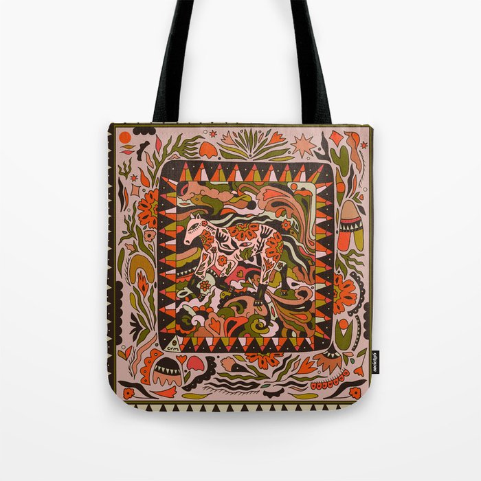 Horse Wild Tote Bag Gallery Image 1