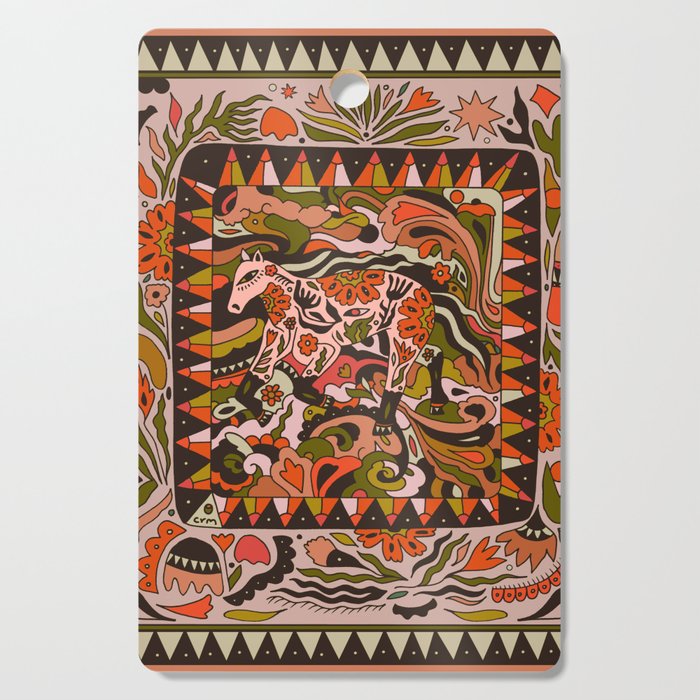 Horse Wild Cutting Board Gallery Image 1