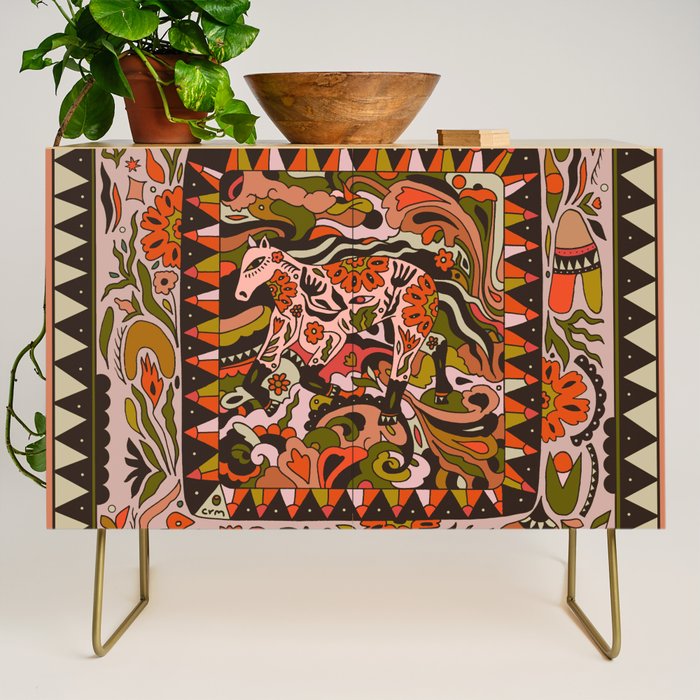 Horse Wild Credenza Gallery Image 1
