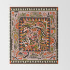 Horse Wild Throw Blanket Gallery Image 2