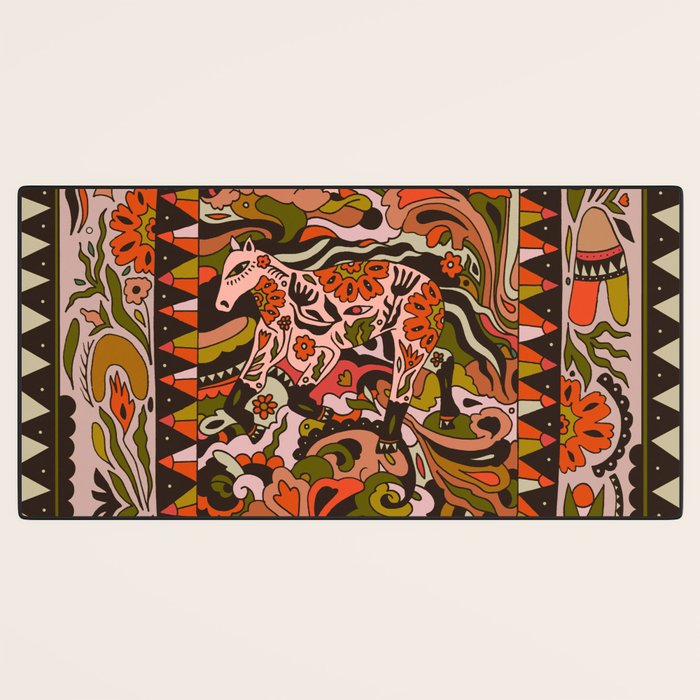 Horse Wild Desk Mat Gallery Image 3