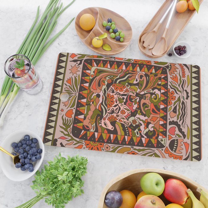 Horse Wild Cutting Board Gallery Image 2