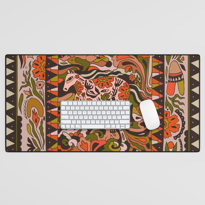 Horse Wild Desk Mat Gallery Image 1