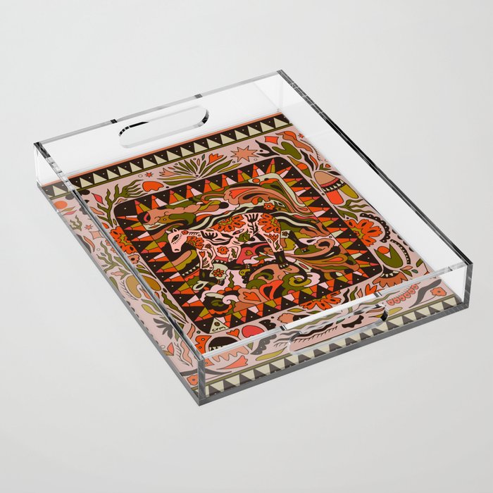 Horse Wild Acrylic Tray Gallery Image 1