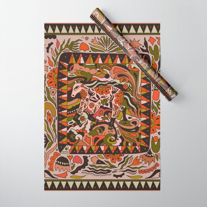 Horse Wild Wrapping Paper Gallery Image 1