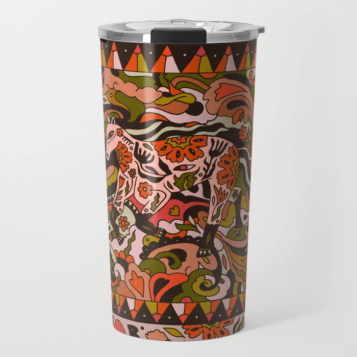 Horse Wild Travel Mug Gallery Image 1